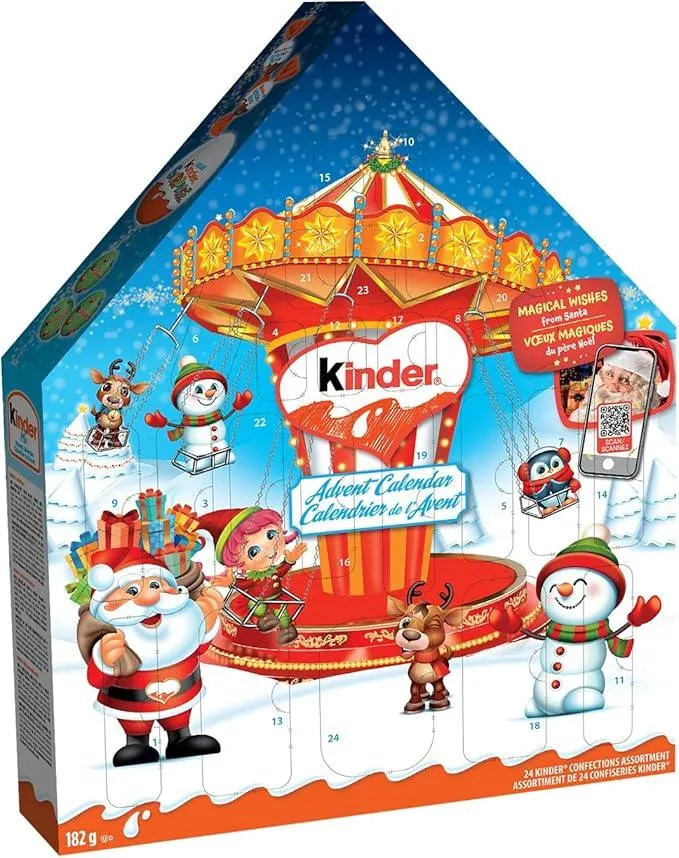 10. Kinder Chocolate Advent Calendar 2025